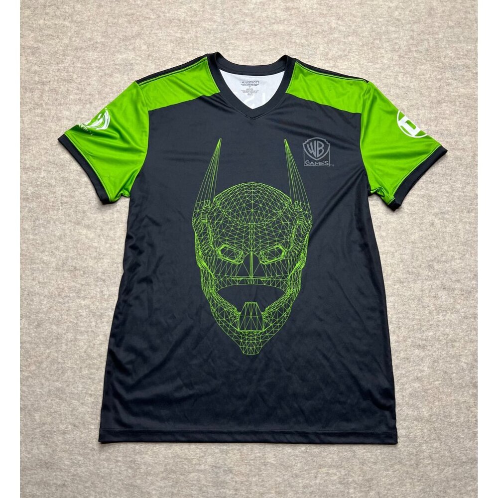 Batman Injustice 2 DC Promotional V-neck Jersey Men's Medium